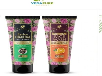 Face Wash & Bamboo Charcoal Peel off Mask Combo (200 ML)